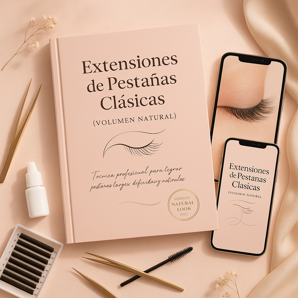 Extensiones de Pestañas Clásicas (Volumen Natural)